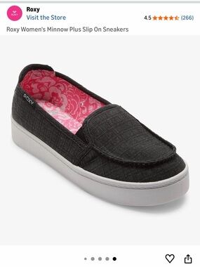 Roxy Women's Minnow Plus Slip On Sneakers